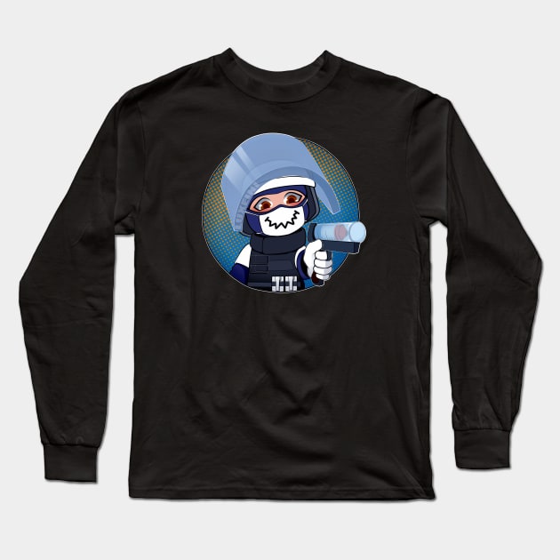 Doc Chibi Long Sleeve T-Shirt by luxeini